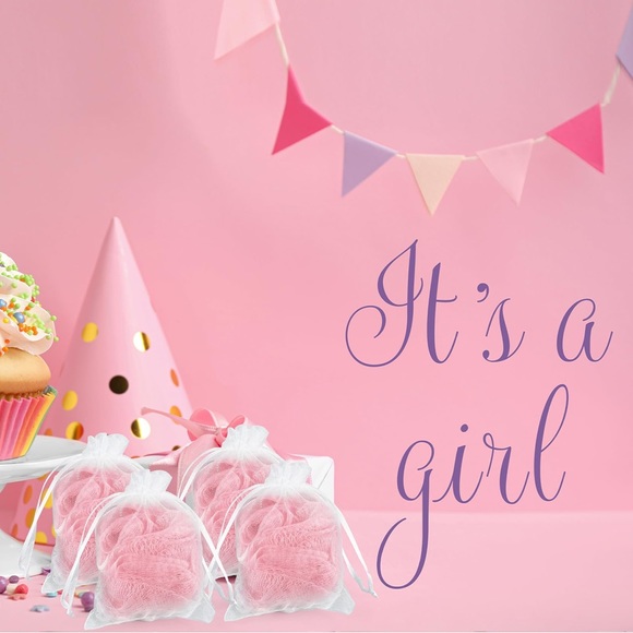 24 Sets Baby Shower Favors for Guests in Pink - Picture 2 of 10